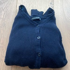 brandy melville buttoned up sweater